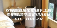 双冷高效热泵型地下工程专用除湿空调机组ASM60- 110FZR