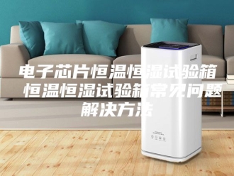 常见问题电子芯片恒温恒湿试验箱 恒温恒湿试验箱常见问题解决方法