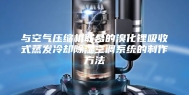 与空气压缩机联合的溴化锂吸收式蒸发冷却除湿空调系统的制作方法