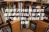 各因素对转轮除湿机性能影响的综合分析(再生空气的影响)-转自除湿技师