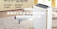 家里的衣帽间怎么做好防潮 好用的除湿物品分享