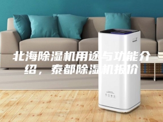 行业新闻北海除湿机用途与功能介绍，泰都除湿机报价
