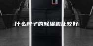 什么牌子的除湿机比较好