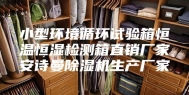 小型环境循环试验箱恒温恒湿检测箱直销厂家安诗曼除湿机生产厂家
