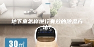地下室怎样进行有效的除湿方法？