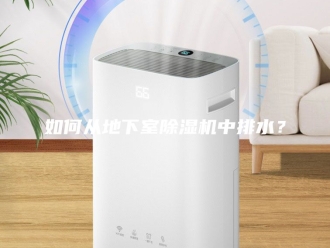 行业新闻如何从地下室除湿机中排水？