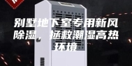 别墅地下室专用新风除湿，拯救潮湿高热环境