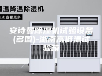 企业新闻安诗曼除湿机试验设备(多图)-湖南高低温试验箱
