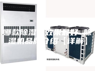 行业新闻哪款除湿机效果最好 除湿机品牌介绍【详解】