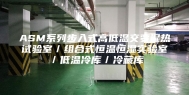 ASM系列步入式高低温交变湿热试验室／组合式恒温恒湿实验室／低温冷库／冷藏库
