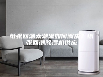 行业新闻纸张回潮太潮湿如何解决？纸张回潮除湿机供应