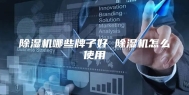 除湿机哪些牌子好 除湿机怎么使用