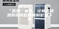 “蒸热”夏天，让新风除湿系统拯救你的别墅地下室