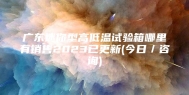 广东迷你型高低温试验箱哪里有销售2023已更新(今日／咨询)