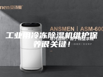 行业新闻工业用冷冻除湿机维护保养很关键！