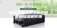 油浸式试验变压器存储要用除湿机防潮