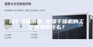 烘干除湿原理 除湿干燥机的工作原理是什么？
