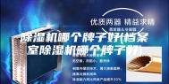 除湿机哪个牌子好(档案室除湿机哪个牌子好)