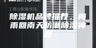 除湿机品牌推荐，梅雨回南天防潮除湿神器