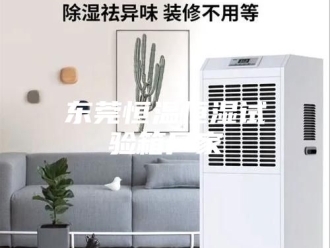 知识百科东莞恒温恒湿试验箱厂家