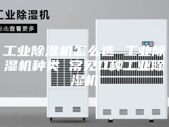 行业新闻工业除湿机怎么选 工业除湿机种类 常见11种工业除湿机