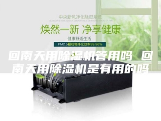 行业新闻回南天用除湿机管用吗 回南天用除湿机是有用的吗