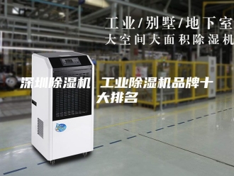 行业新闻深圳除湿机 工业除湿机品牌十大排名