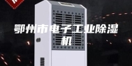 鄂州市电子工业除湿机