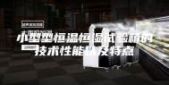 小型型恒温恒湿试验箱的技术性能以及特点